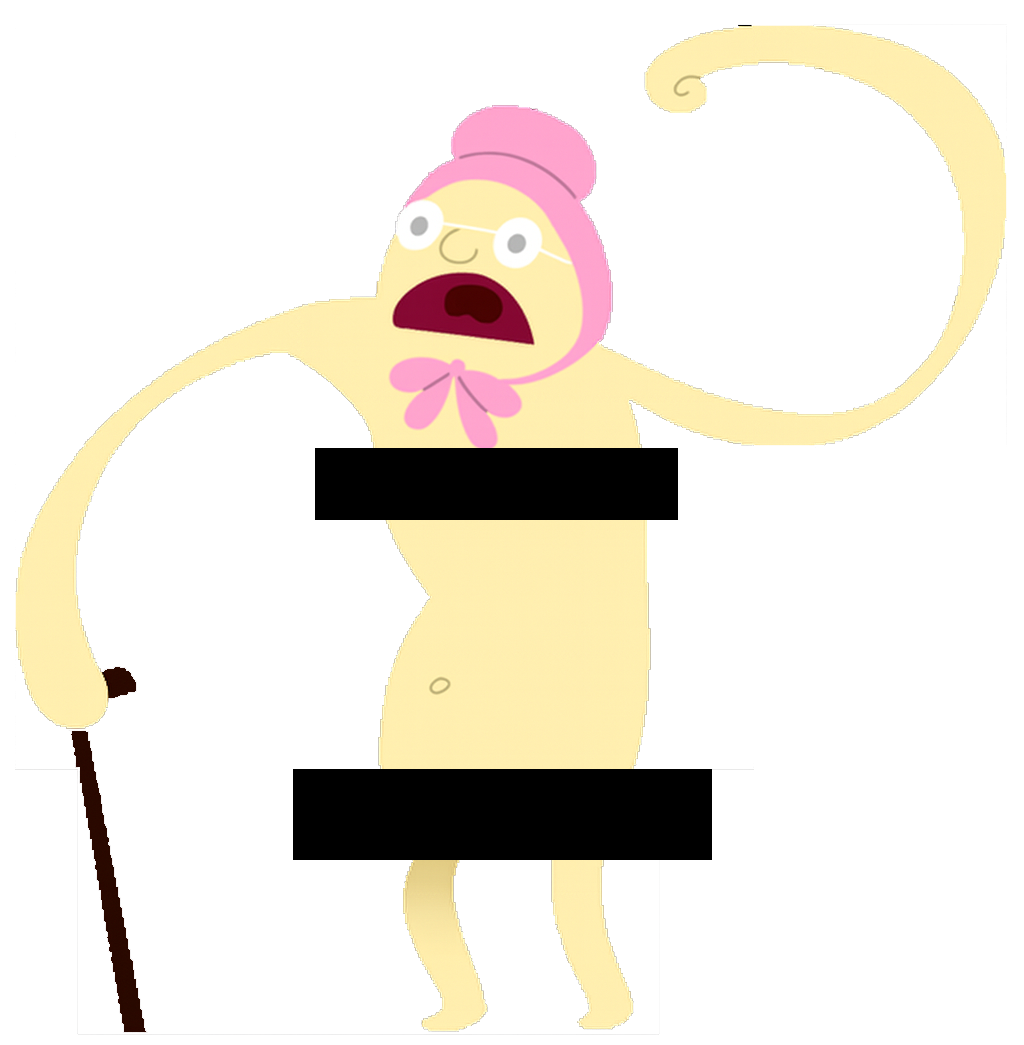 Grandma character illustration